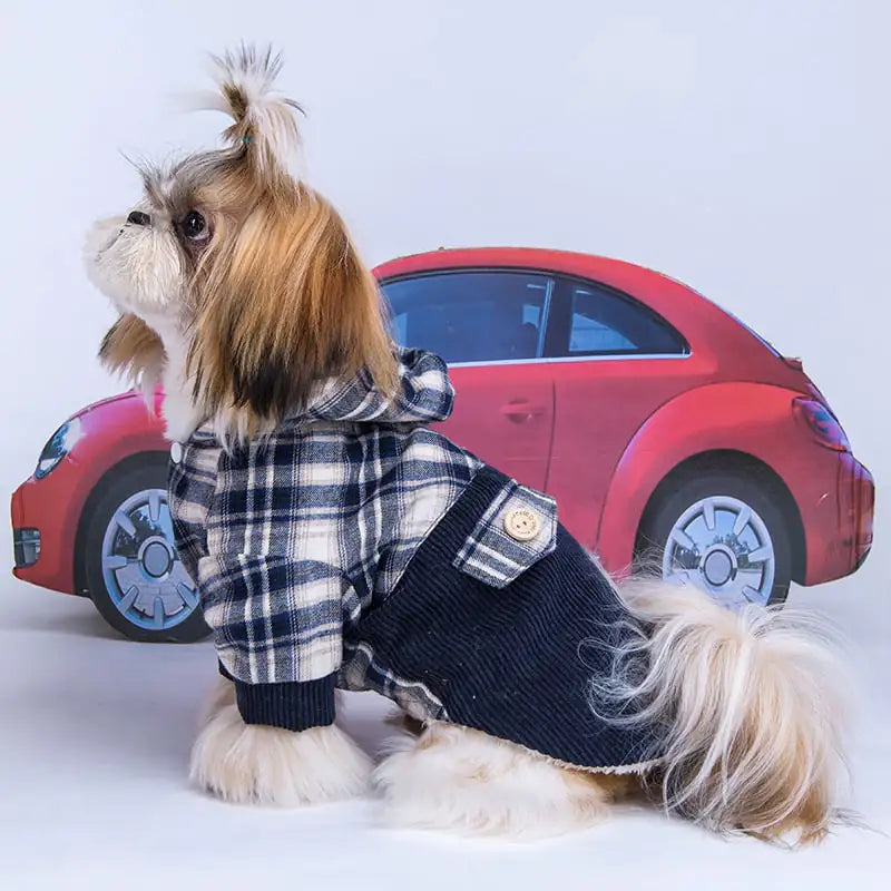 Teddy VIP Pomeranian Small Dog Cashmere Coat Main image