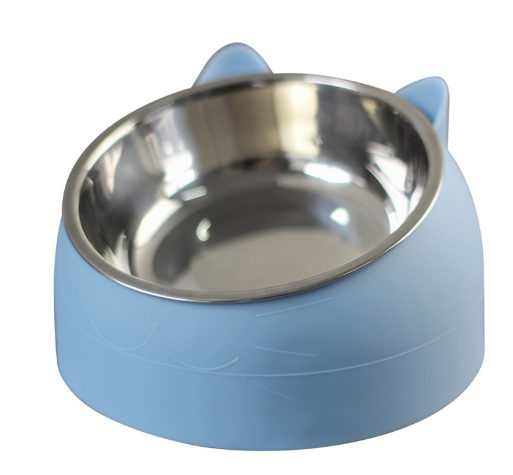 Double Stainless Steel Pet Bowl Secondary image