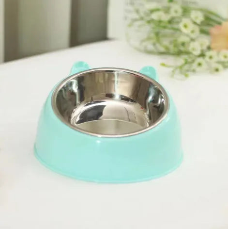 Double Stainless Steel Pet Bowl Main image