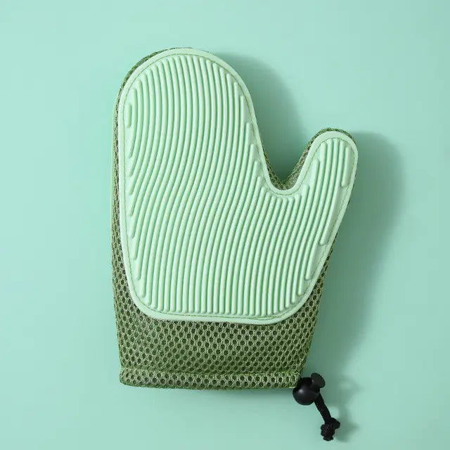Silicone Massage Gloves and Pet Hair Removal Brushes Main image
